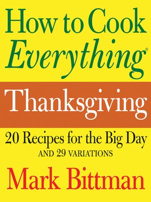 cover image of How to Cook Everything Thanksgiving